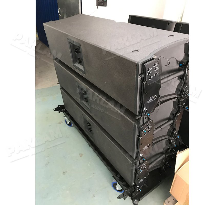 PAKLAM AUDIO professional audio outdoor concert sound system 3 way double 12 inch line array speakers