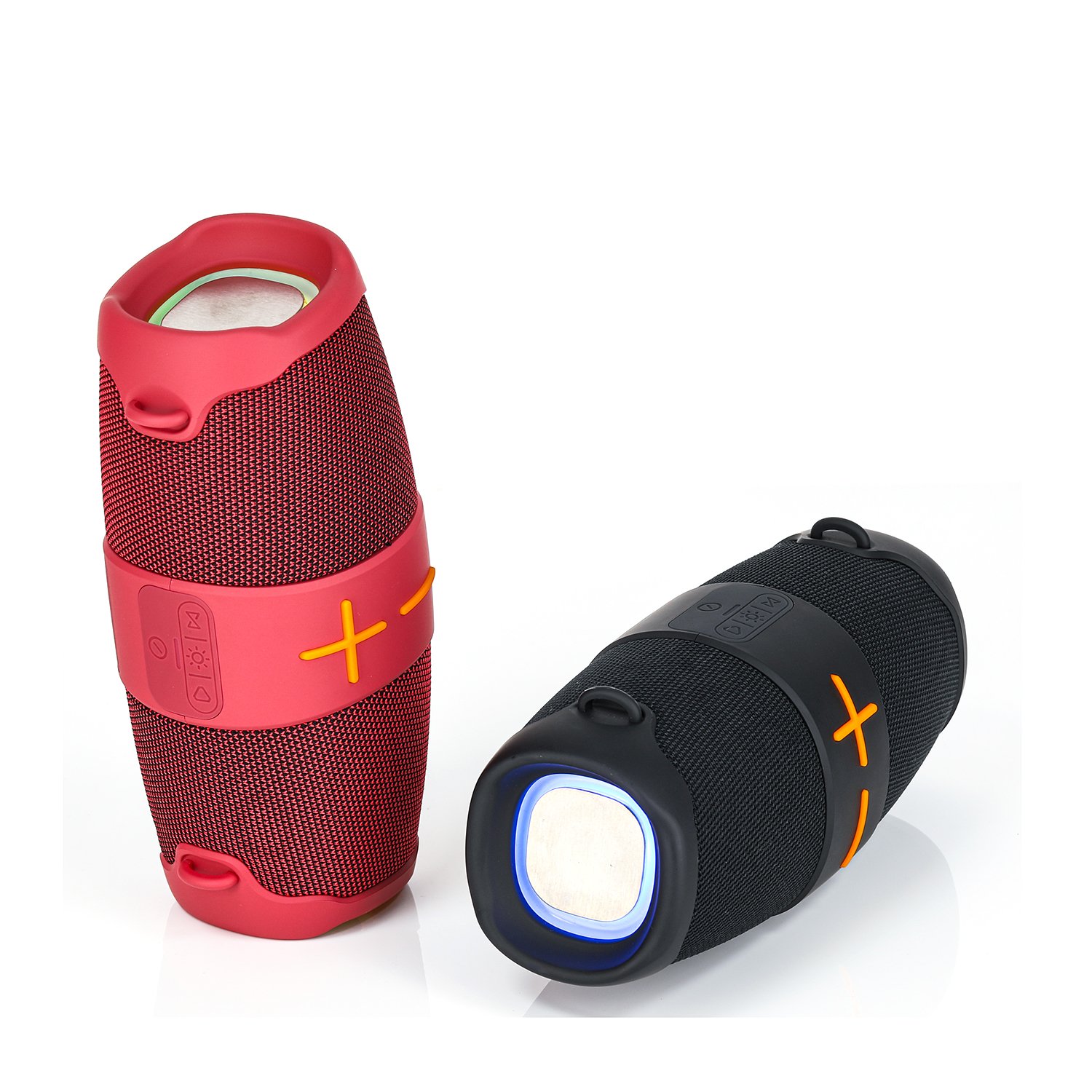 P192 Pro Wireless Blu-tooth Super Bass Speaker LED Colorful Light Hifi Quality Outdoor Portable Woofer Fabric Waterproof Speaker