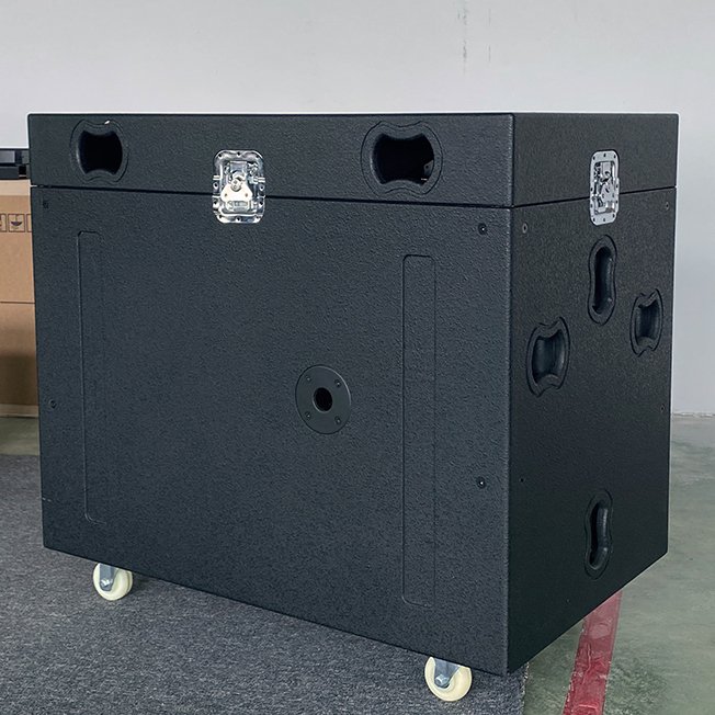10 inch line array and 18 inch subwoofer Removable with wheels passive sound system for stage performance full set