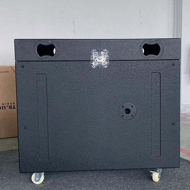 10 inch line array and 18 inch subwoofer Removable with wheels passive sound system for stage performance full set