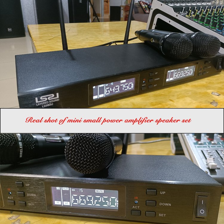 LS680U speaker concert outdoor audio set with amplifier song microphone singing outdoor audio conference performance general