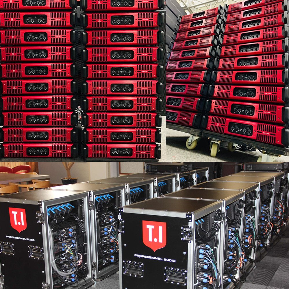Professional Class H two channel transformer power amplifier audio sound equipment amplifiers