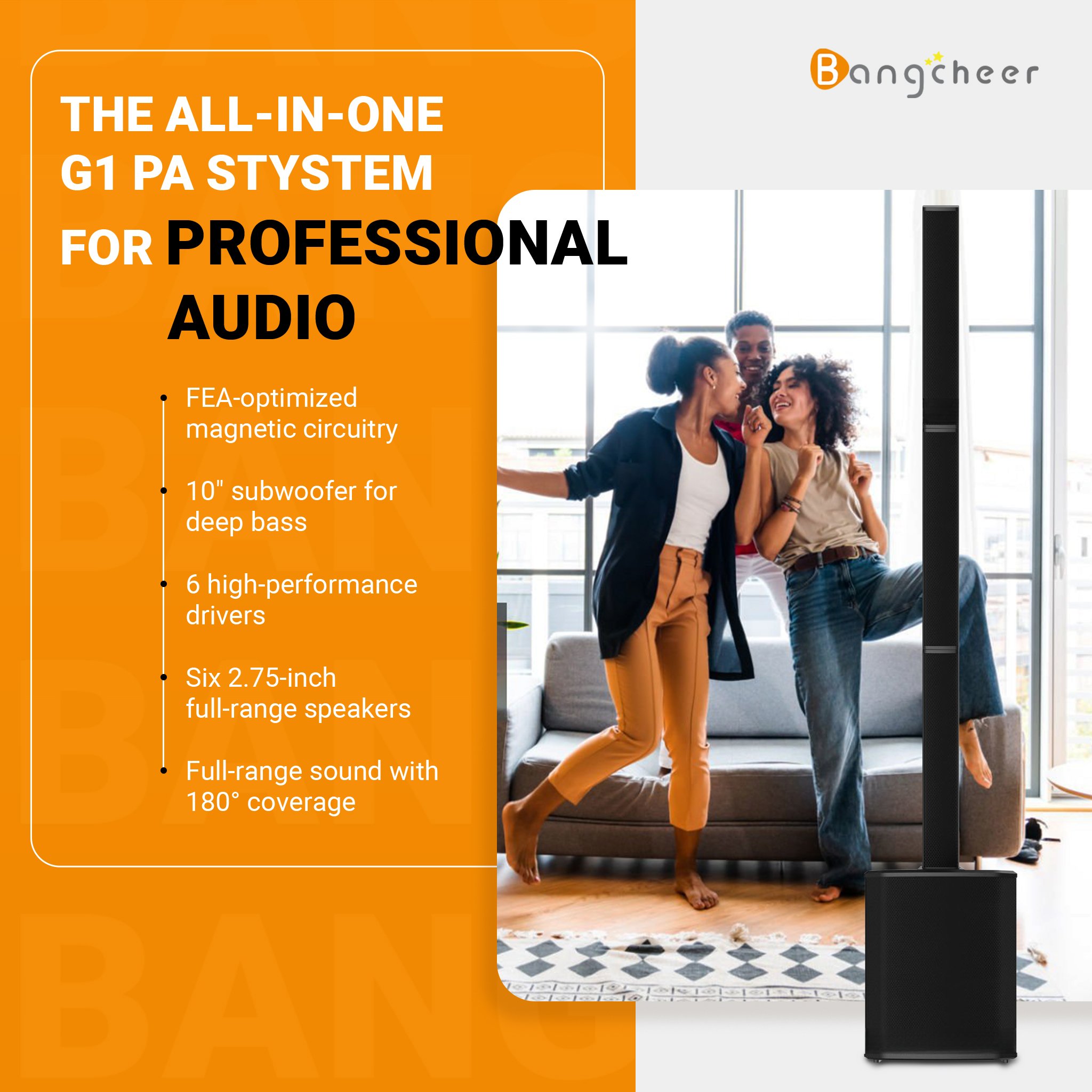 Factory Supply systems microphone mixer battery professional multi-position app personal amplifier karaoke bass subwoofer