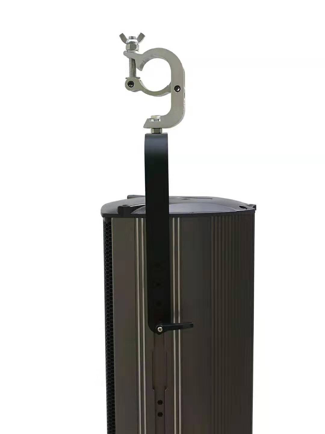 Professional Audio 180W Aluminum Alloy Casing Line Array Full Range Column Loudspeaker LF 2x4.5" HF 1x25mm Compression Driver