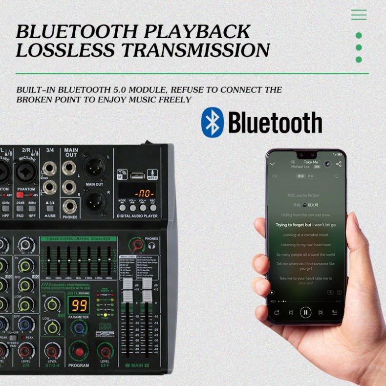 Professional Pro Audio Mixer For Wholesales