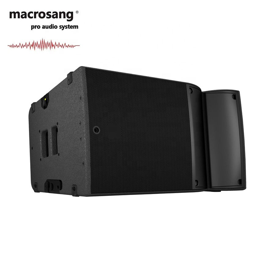 macrosang-884 Speaker Pack: A15 Focus Speaker (x4), A15-Wide Speaker (x4), KS21 Subwoofer (x8), and LA4X Amplifier (x4)