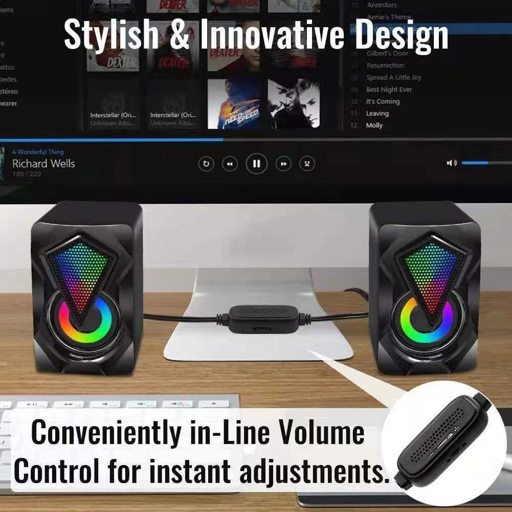 Hot sell gaming computer speaker sound equipment/amplifiers/speakers computer speakers pc desktop speaker
