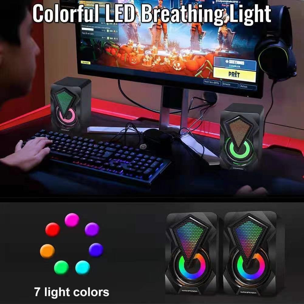 Hot sell gaming computer speaker sound equipment/amplifiers/speakers computer speakers pc desktop speaker