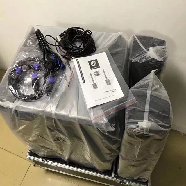 Active sound column set sound system, professional auditorium sound column equipment, wedding performance sound set