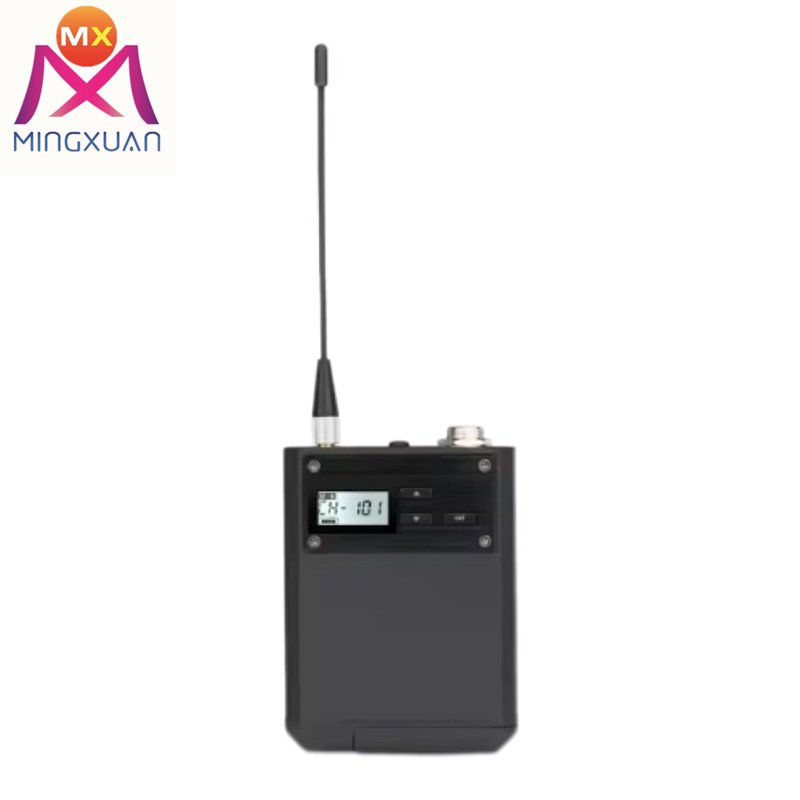 4 Channels Wireless Headset Microphone Headwear Bodypack Mic Professional Receiver