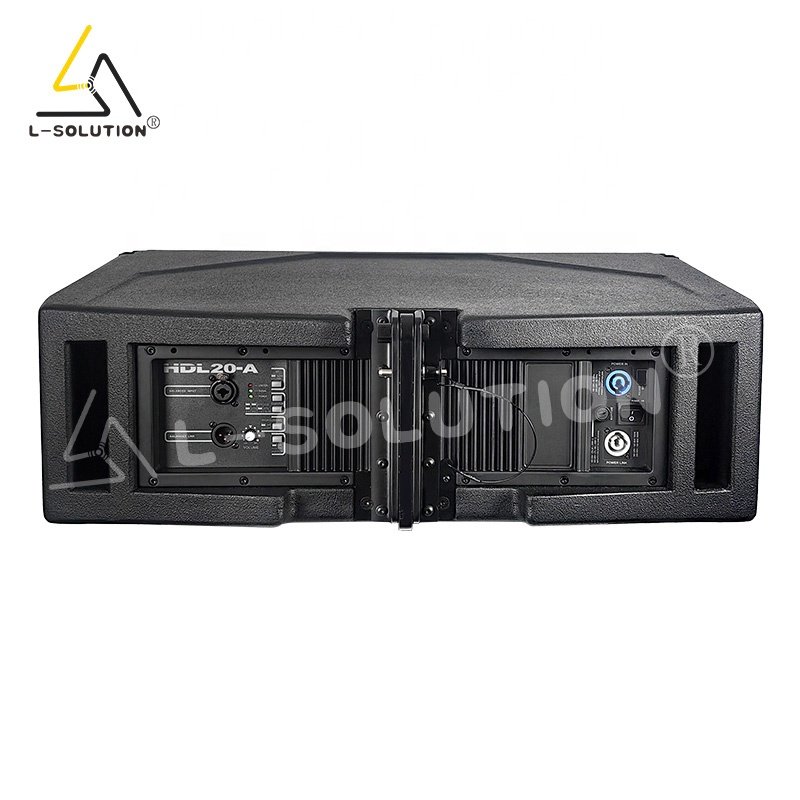 hdl20 dual 10 inch line array speakers waterproof professional audio amplifiers professional speakers powered line array