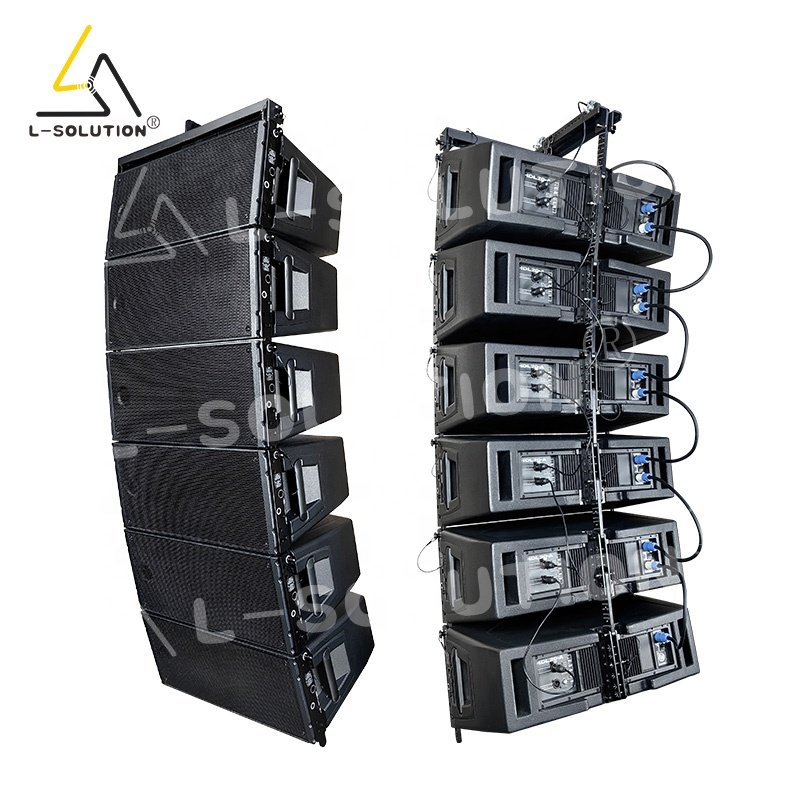 hdl20 dual 10 inch line array speakers waterproof professional audio amplifiers professional speakers powered line array