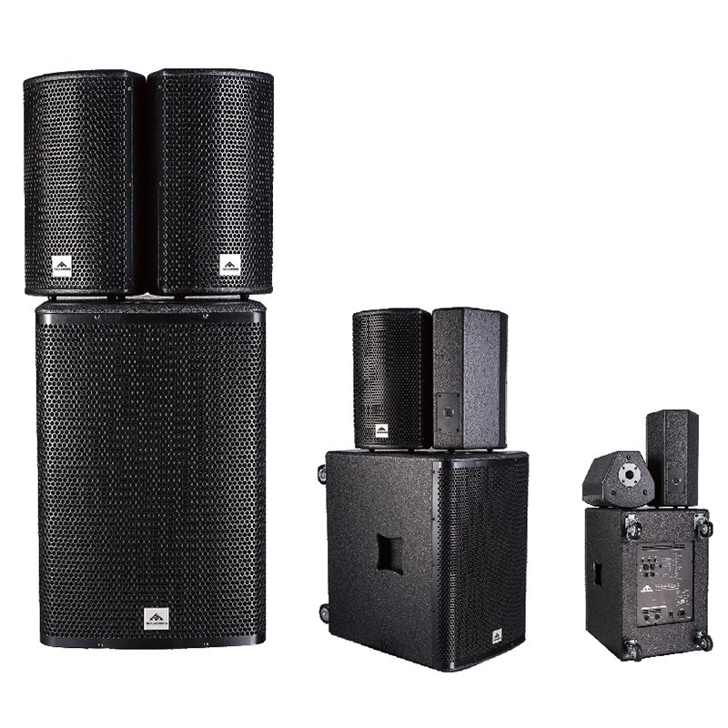 2023 Hot Sales Professional Audio Sound Equipment High Powered Compact 15 inch subwoofer PA 2.1 speaker system