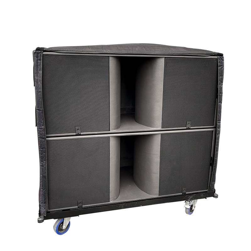 Double 18 inch passive neodymium professional stage speakers audio