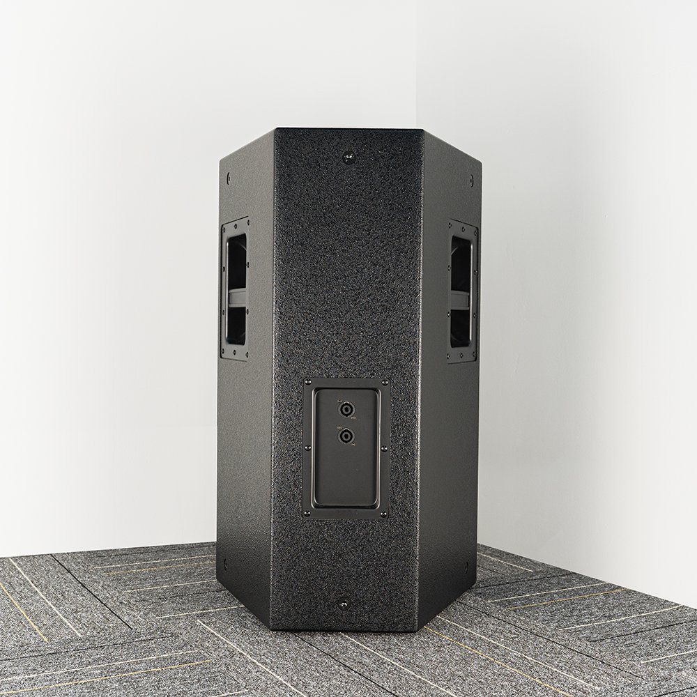 Professional Speech Meeting Stage Audio Sound Equipment 15 Inch Dual Ways Full Rang 8 Ohms 450 Watts Passive Speakers