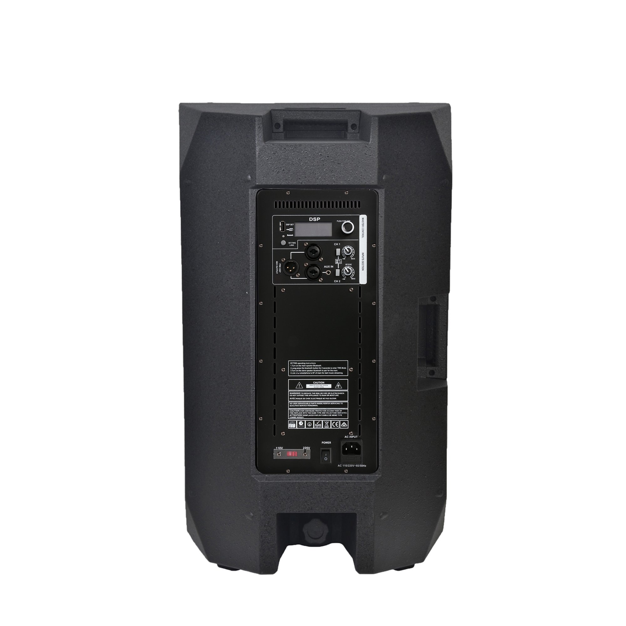 Accuracy Pro Audio CAC15D3 professional amplifier audio portable loudspeaker dj sound box subwoofer speaker 15 inch speakers