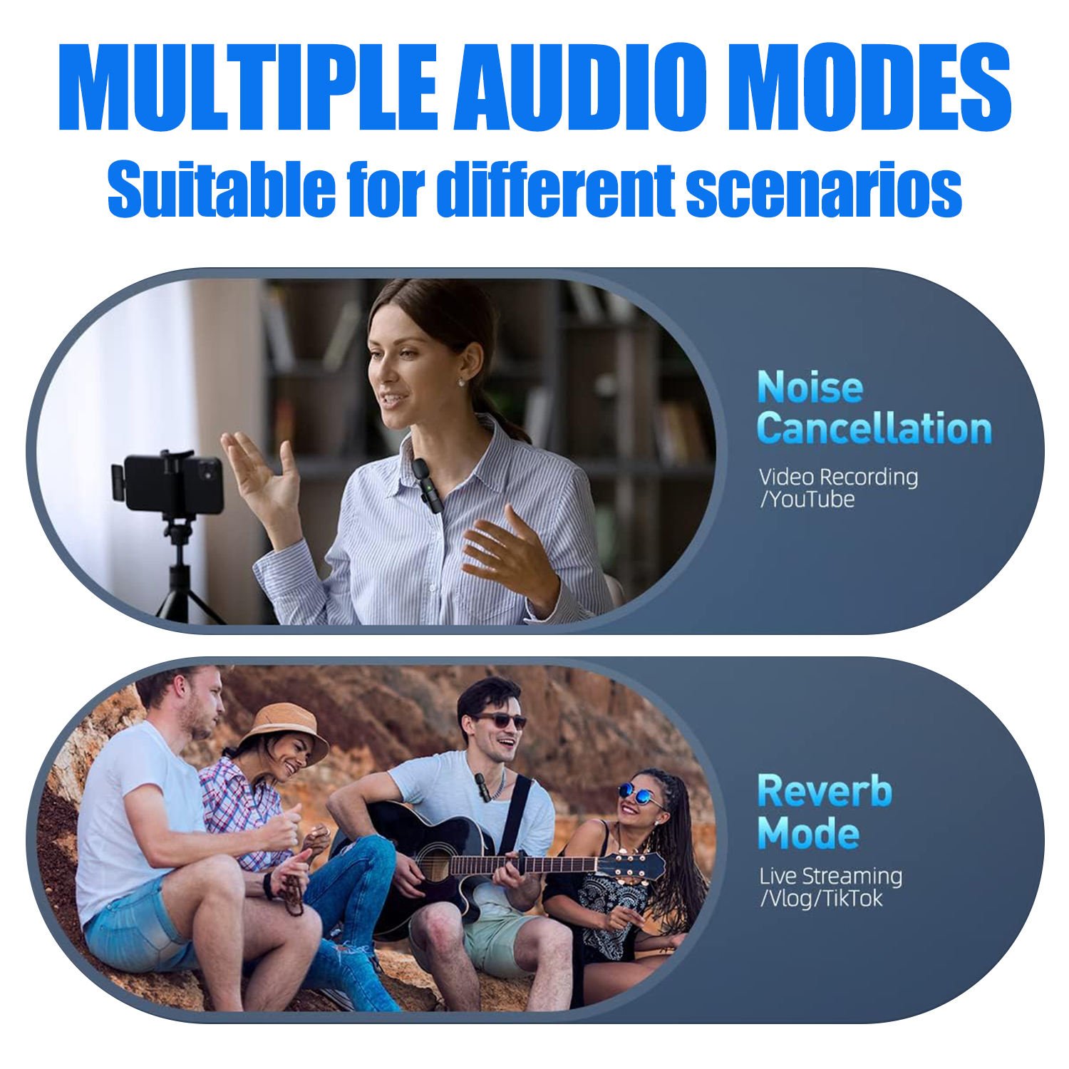K9 Wireless lavalier Microphone Professional Podcast multimedia Rechargeable microphone for phone Android