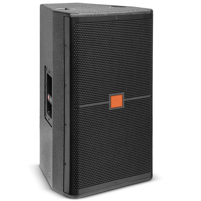 Factory direct black SRX715 15 inch Wood Music speaker Pro Stage Karaoke speaker for DJ Player