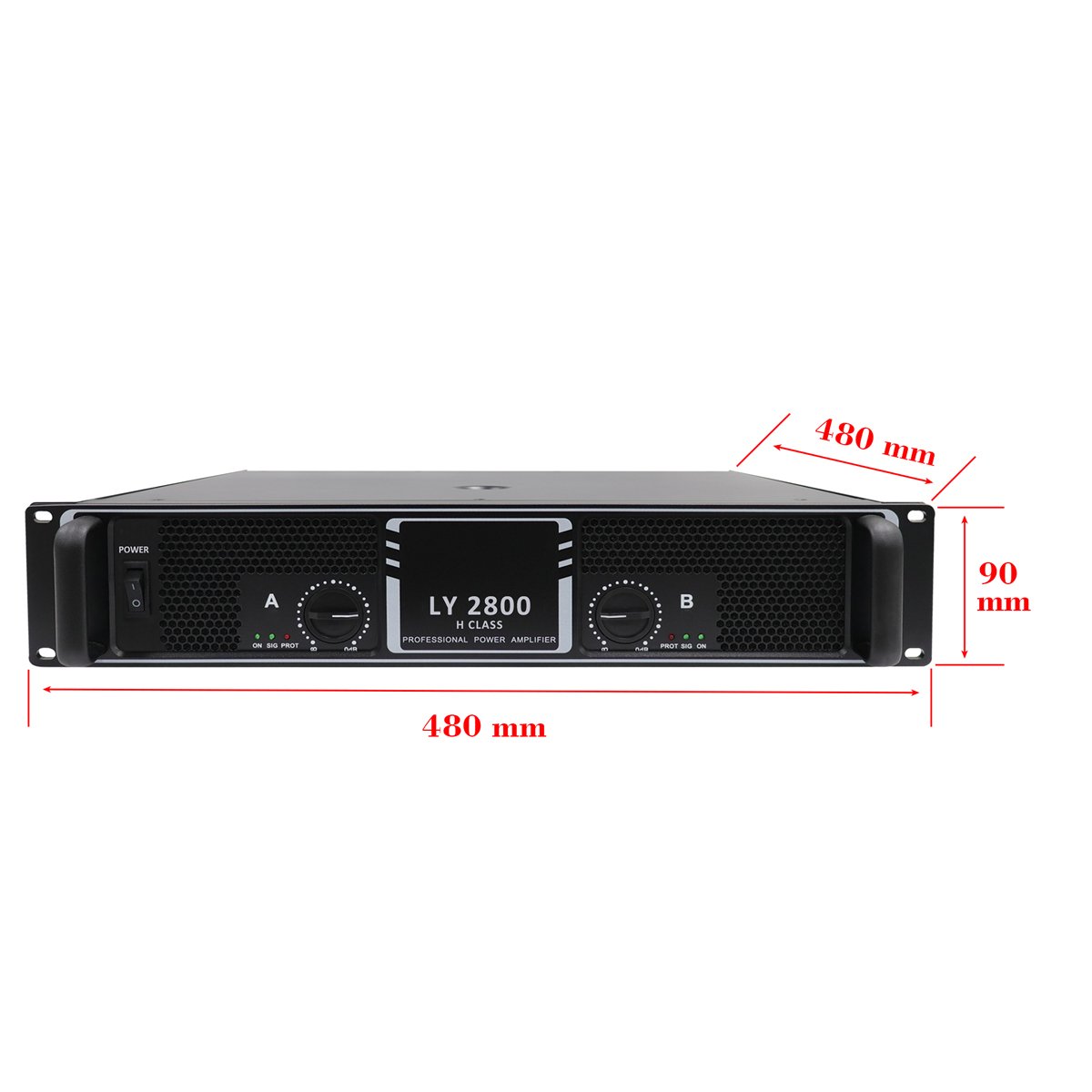 Professional Manufacturer 2.0 High-Power Amplifier Audio Sound Equipment For Outdoor Performance