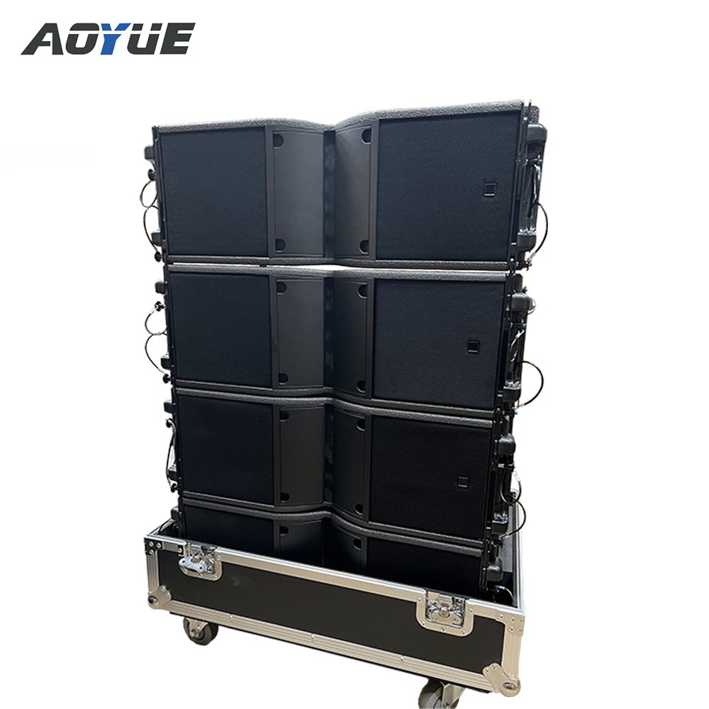 KA208 outdoor stage passive line array speakers 8 inch sound system