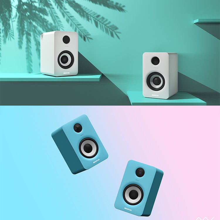 midiplus MI5 II V2 Good Sound Professional Recording Equipment de Audio Wireless Studio Monitor Speaker Active Bluetooth Speaker