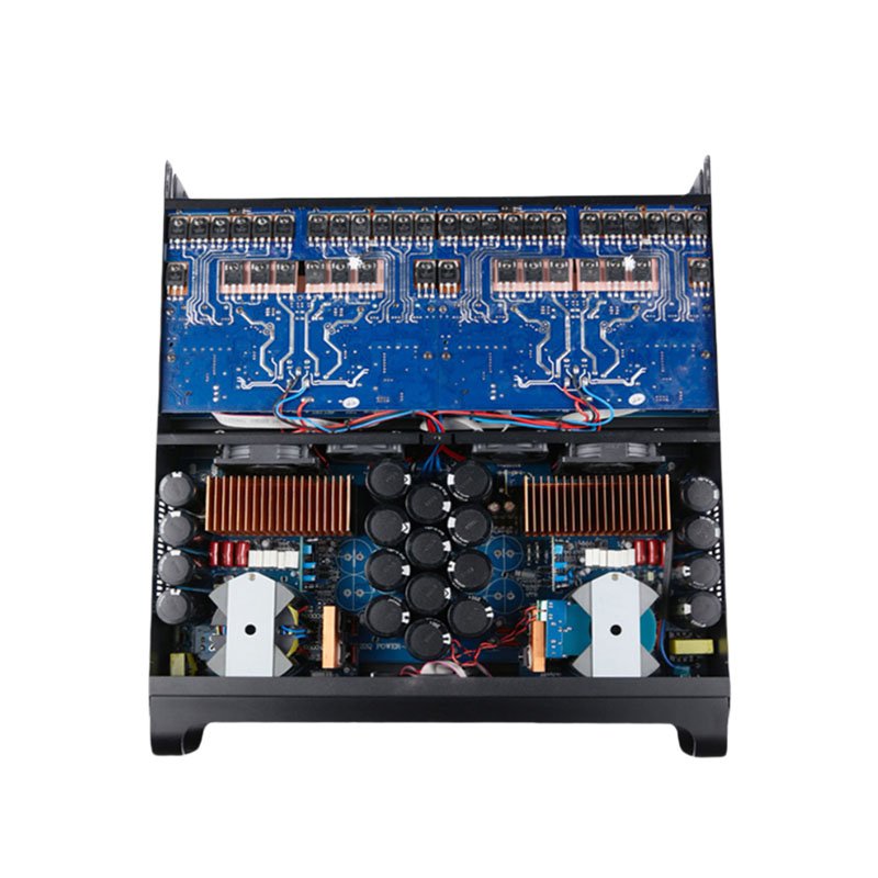 D20K 4 Channel 16000W Outdoor Class D Big Power Professional Amplifier Mixing Fixed-voltage Matrix Audio Amplifier