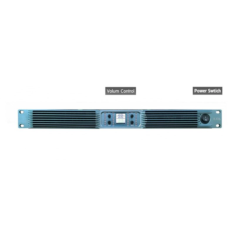 PFC 1U Big Power 4 Channel x 1600 Watts Digital Class D Module Power Amplifiers