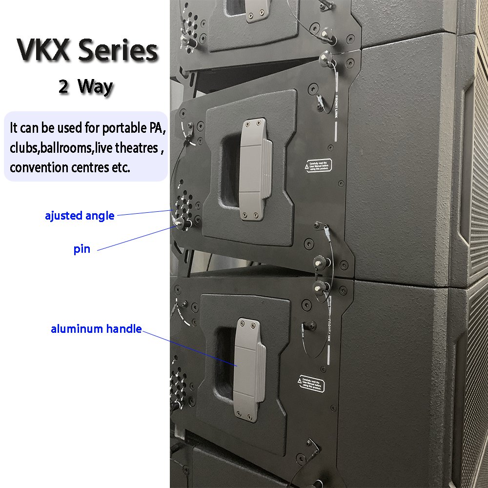 300 watts active power amplifier line array speakers profession audio sounds powerful system for theater outside