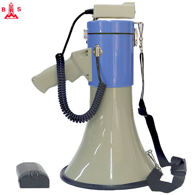 ABS housing talk siren 50W DC12V handy megaphone PA system megaphone 300 Seconds recording time