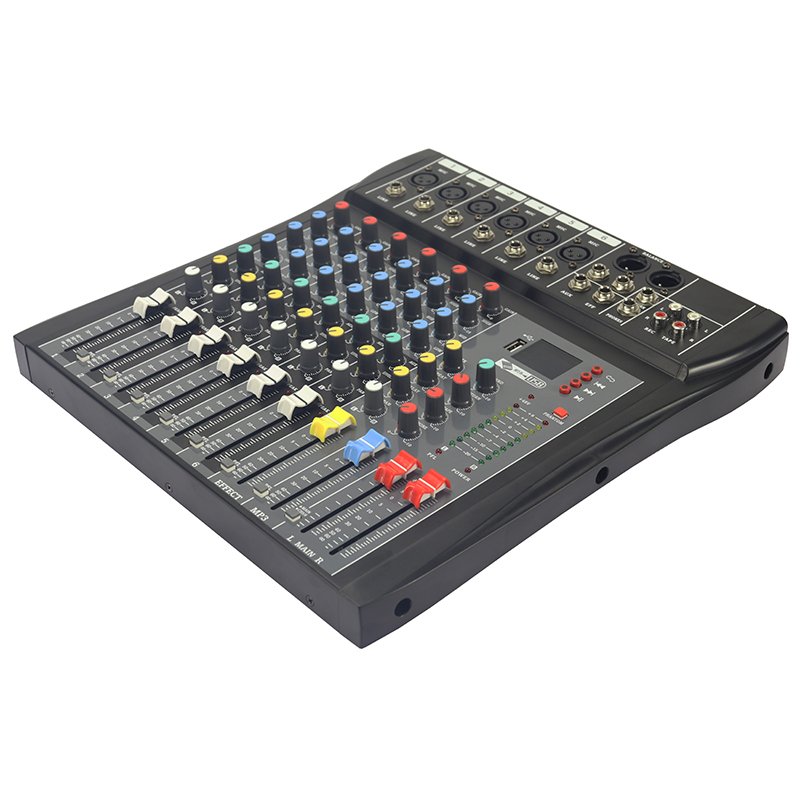 Professional Audio 6 Channels Digital Mixer Sound Equipment With Touch Screen Support Multi-os Operating System