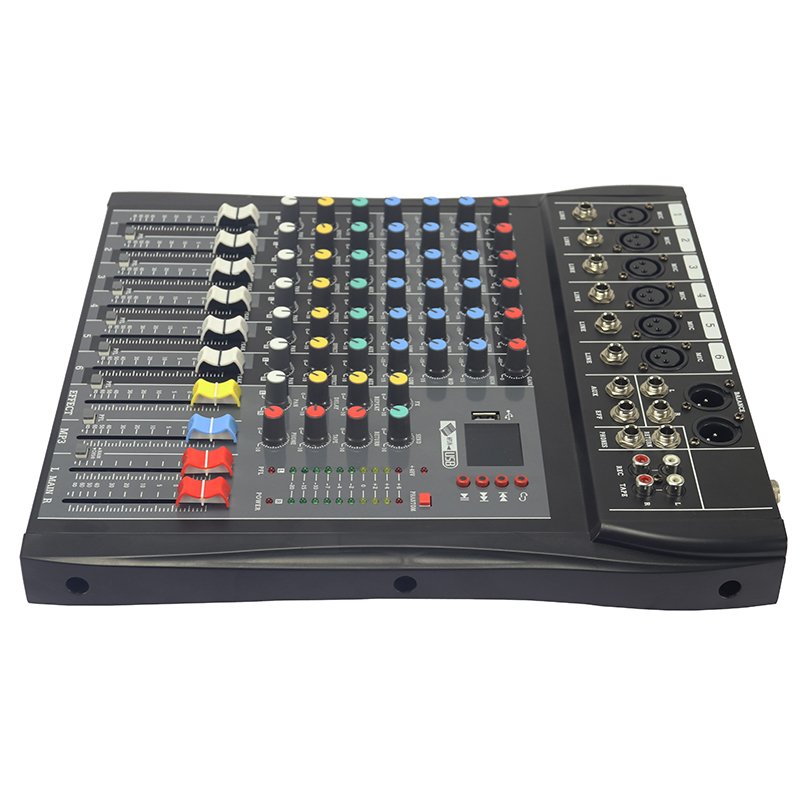 Professional Audio 6 Channels Digital Mixer Sound Equipment With Touch Screen Support Multi-os Operating System