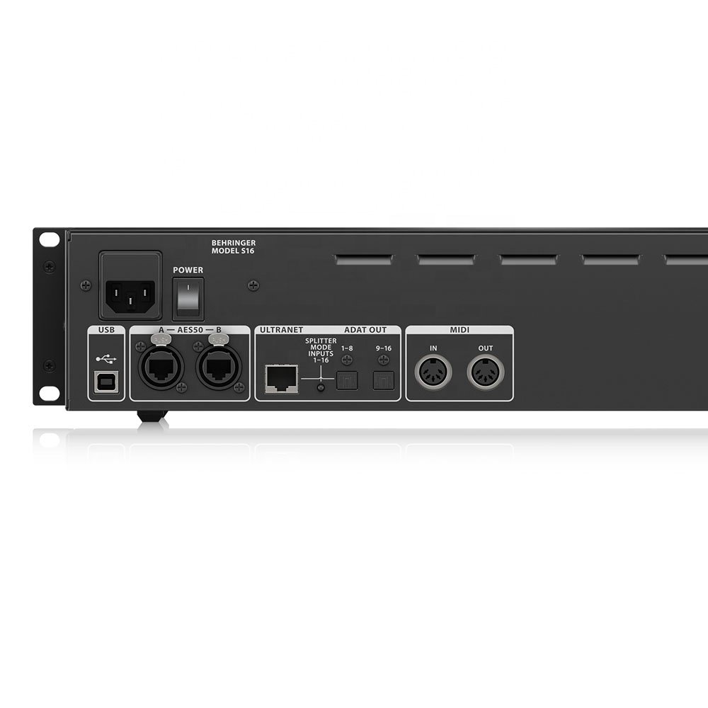 Behringer S16 Digital Mixer Stagebox 16-Input 8-Output Pa Sound System Audio Equipment Stagebox