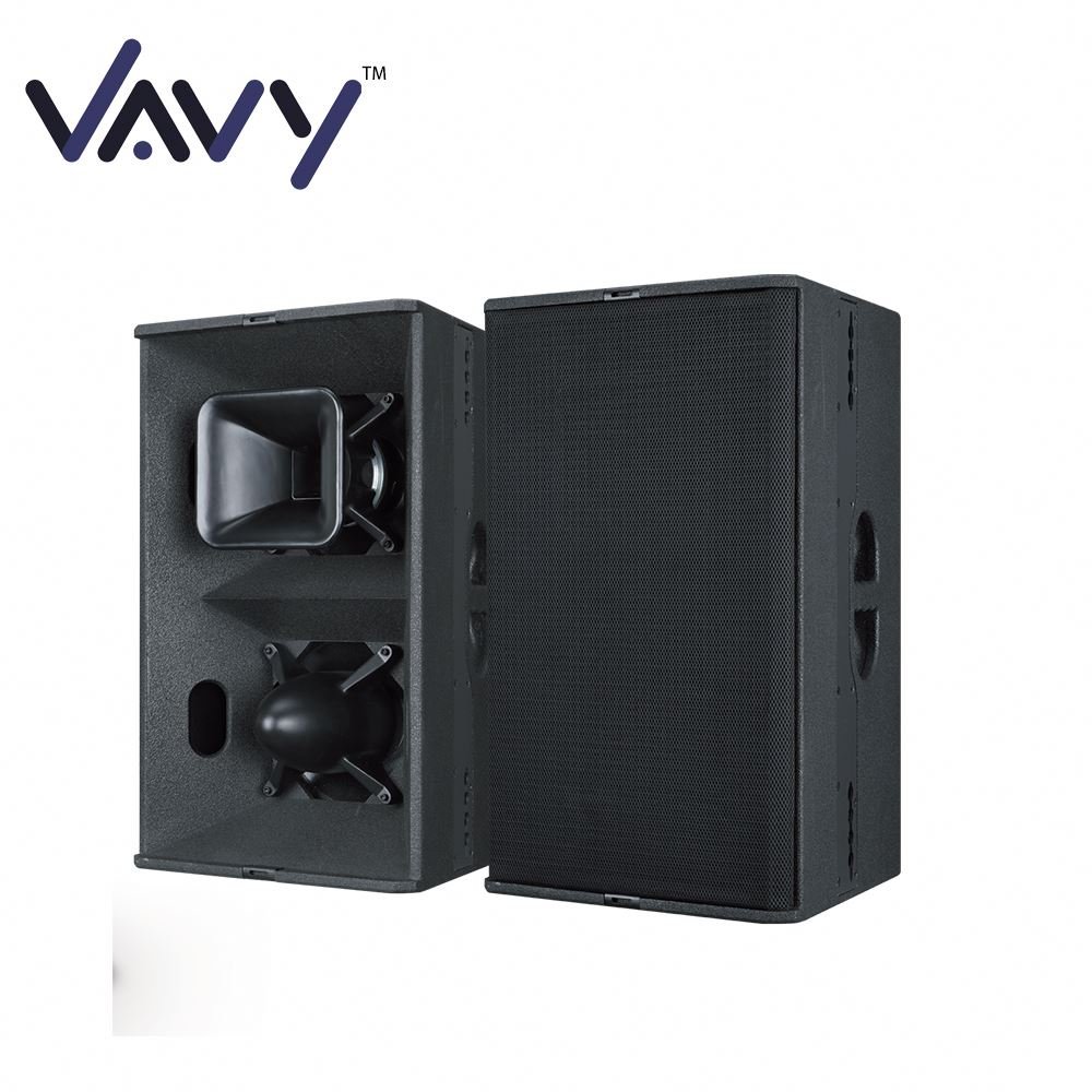 Factory wholesale T24N double 12 inch speakers professional sound box dj speaker set system
