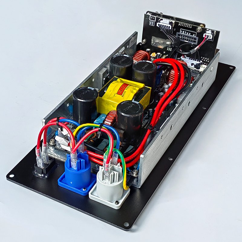 PDA1000+CQ260 1000W 2 channel class d Professional audio Active Speaker power sound Stereo Amplifier board Module dsp Amplifier