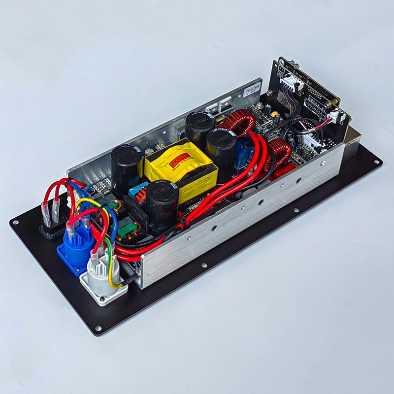 PDA1000+CQ260 1000W 2 channel class d Professional audio Active Speaker power sound Stereo Amplifier board Module dsp Amplifier