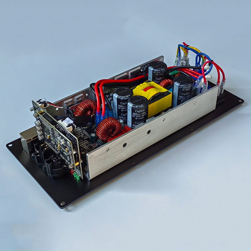 PDA1000+CQ260 1000W 2 channel class d Professional audio Active Speaker power sound Stereo Amplifier board Module dsp Amplifier