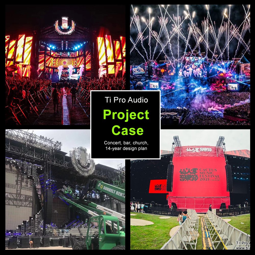 Premium Custom Stage Equipment Audio, LED, Stage Structures