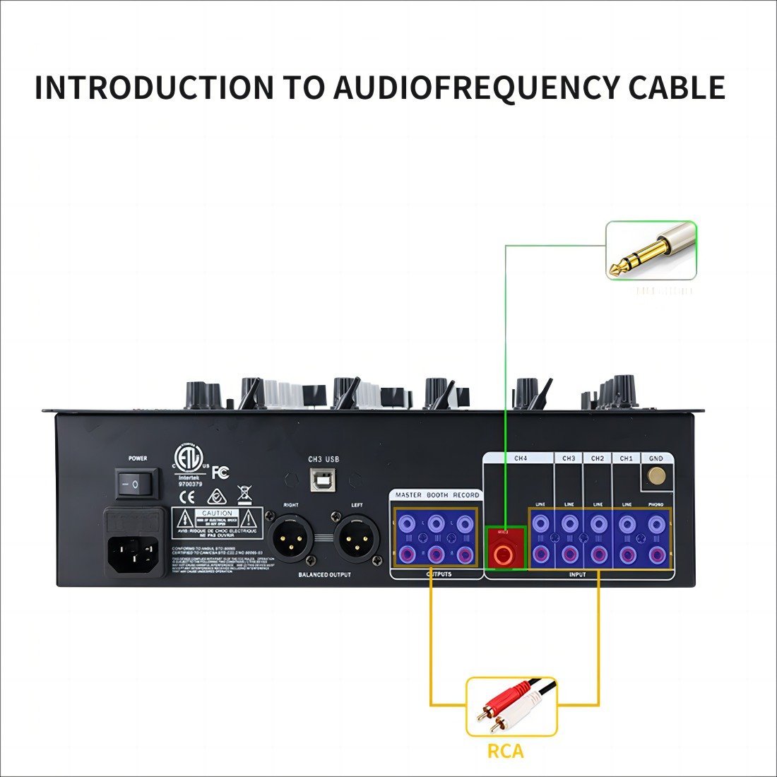M4 USB Digital Sound Mixing Console Professional 4-channel DJ Mixer With USB SD LCD 3 channel dj mixer controller