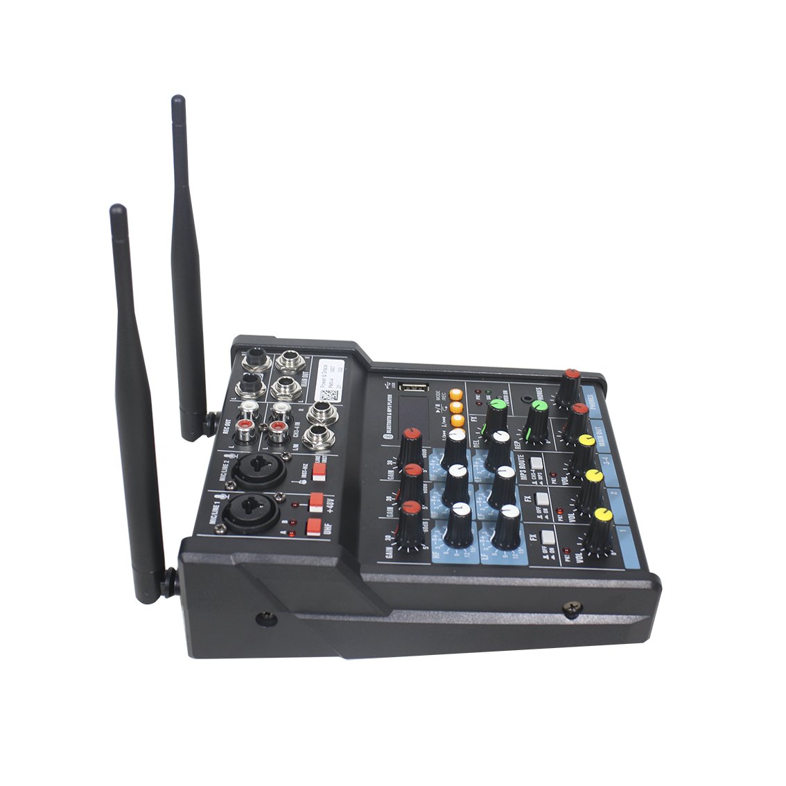 120W powered PA audio music mixing console