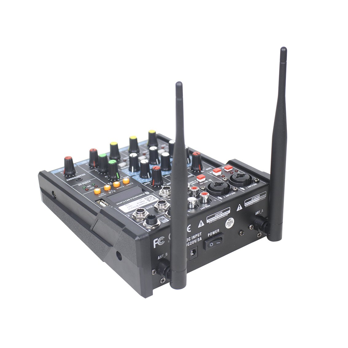 120W powered PA audio music mixing console
