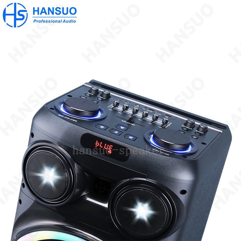 New original speaker dual 12 inch media 100 W high power kalonka trolley amplifier 1000 watts professional power smart