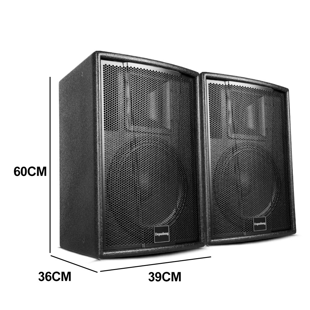 Depusheng D100C single 10 inch professional loudspeaker sound equipment dj speakers system set