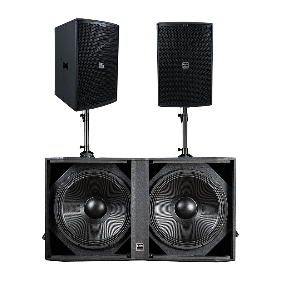 2023 Professional 450W 2 way Full Range sound equipment KTV Karaoke System Set Speakers 10 12 Monitor Loudspeakers