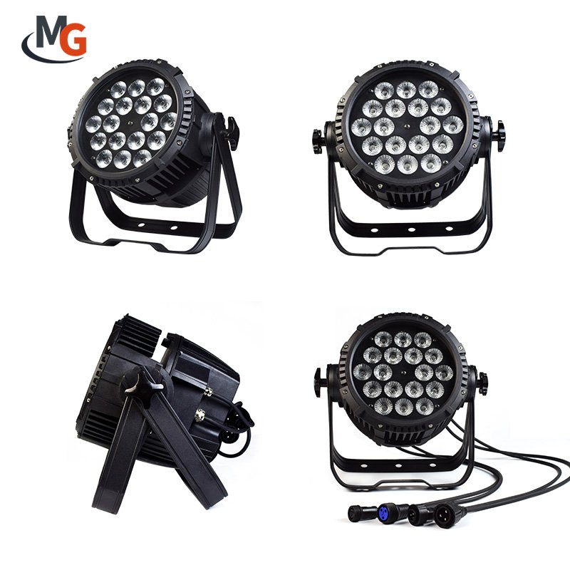 18x18W 18 18W 18* 18 W Waterproof Par Light RGBWA UV 6in1 IP 67 Water Proof LED Par Light