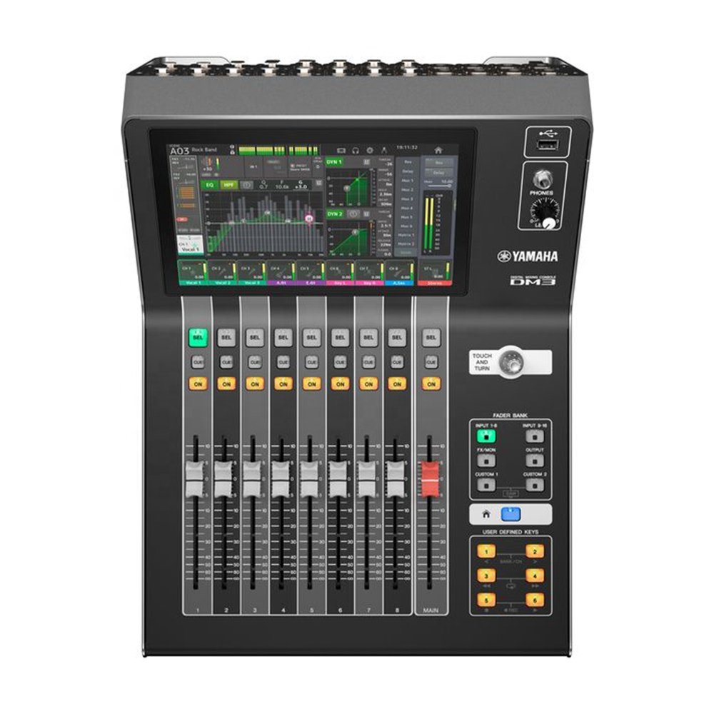 Yamaha DM3 Digital Mixer 16-Channel With Dante Input Audio Sound Equipment Pa System Digital Console