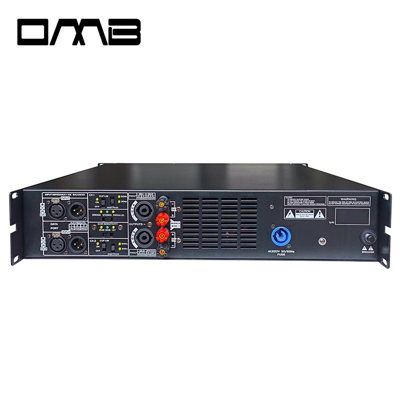 PXL380 8000W 2 channel FIR Amp Professional audio sound equipment bass high 2u power subwoofer dsp class d Amplifier