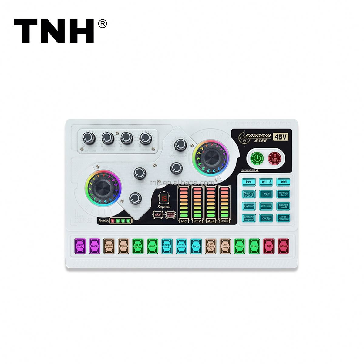 SC-SX96 Professional Music Studio Equipment Sound Card Live Recording Game Karaoke Set For Mobile phone computer