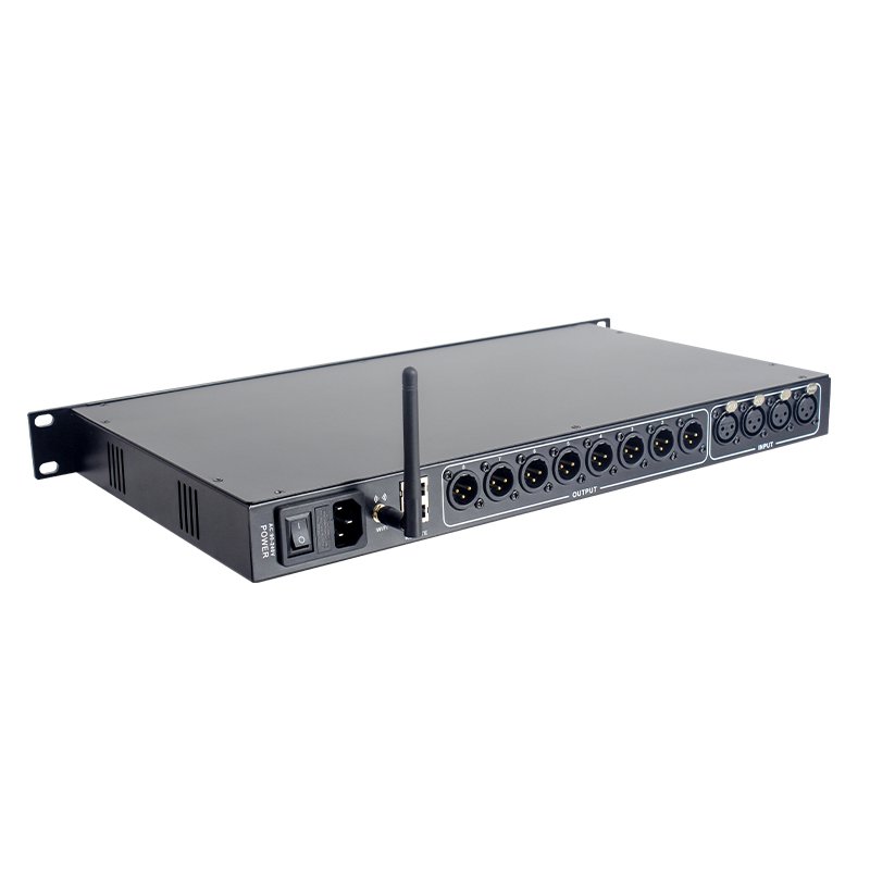 LA448 sound equipment dsp processor 4 x8 dsp audio processor fir filters