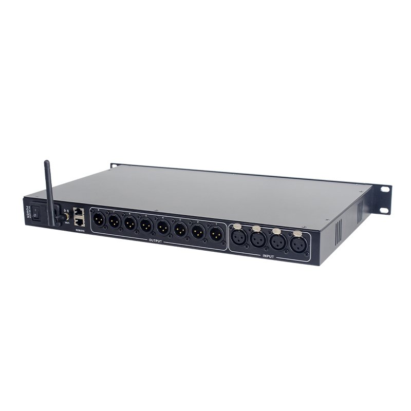 LA448 sound equipment dsp processor 4 x8 dsp audio processor fir filters