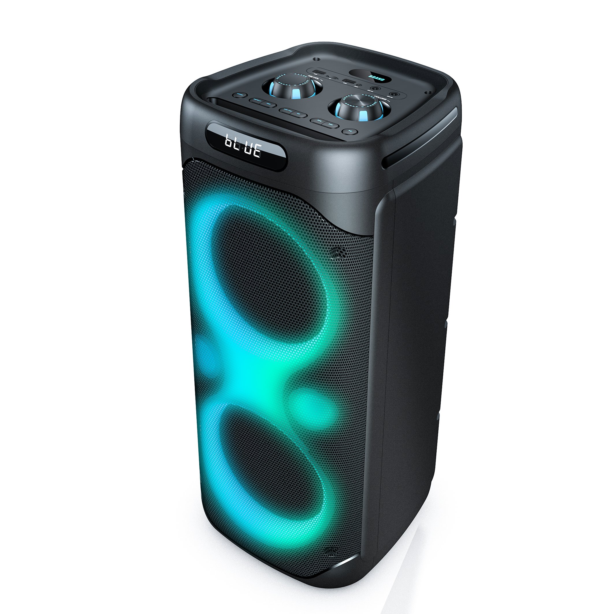 customize Party Boombox Speaker With Microphone Sound Audio Portable Karaoke Speakers BT Wireless Waterproof Equipment